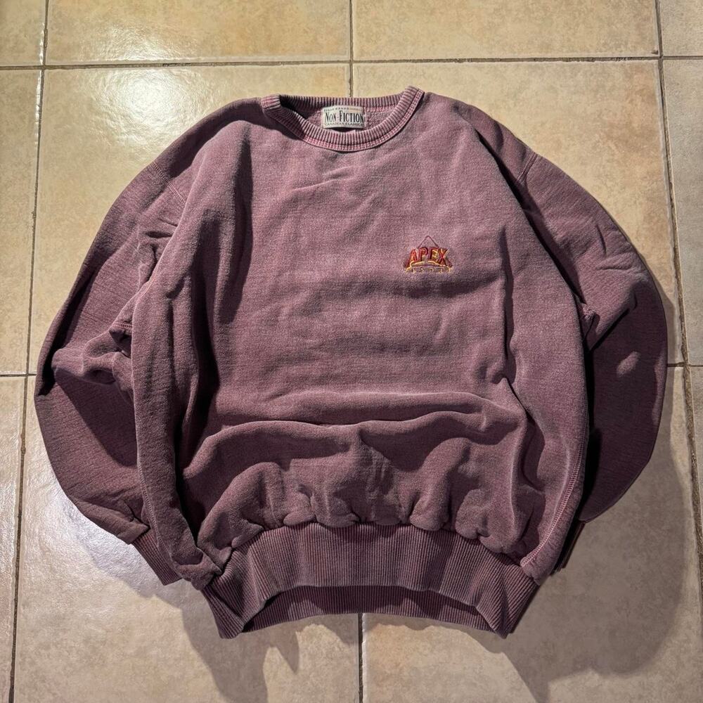 90s vintage non fiction apex crewneck Size M in mens Made in Canada